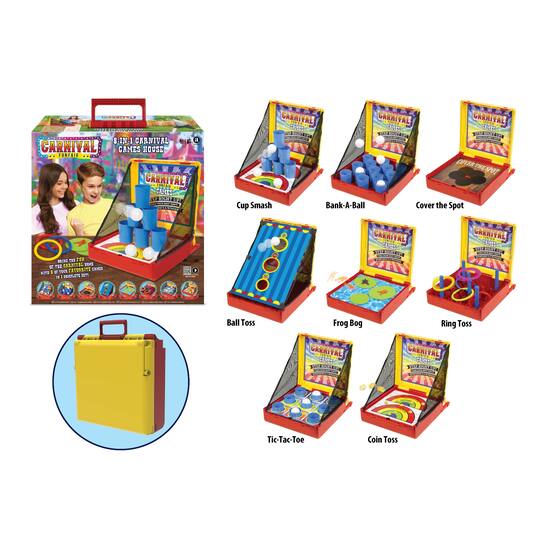 Ambassador Games 8-in-1 Carnival Games House Set